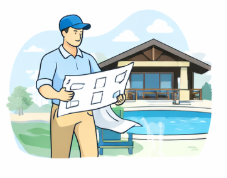 Outdoor design illustration